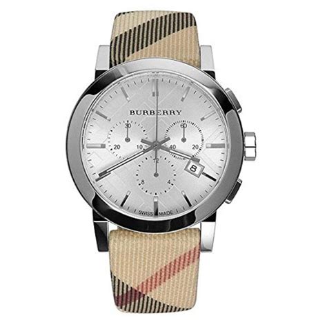 leather burberry mens watches|Burberry swiss made watch price.